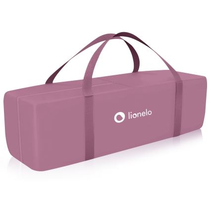 Lionelo - Cuna de viaje STEFI PLUS Pink Magnolia