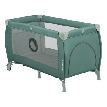 Lionelo - Cuna de viaje STEFI PLUS Verde Oliva