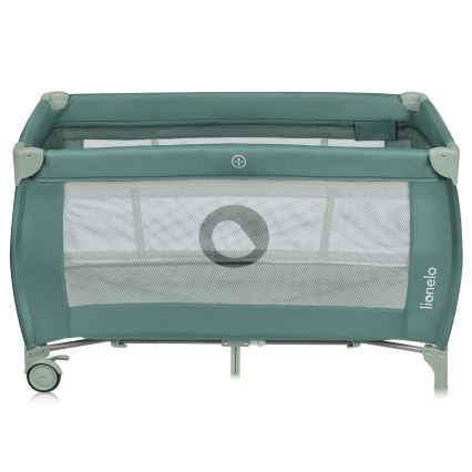 Lionelo - Cuna de viaje STEFI PLUS Verde Oliva