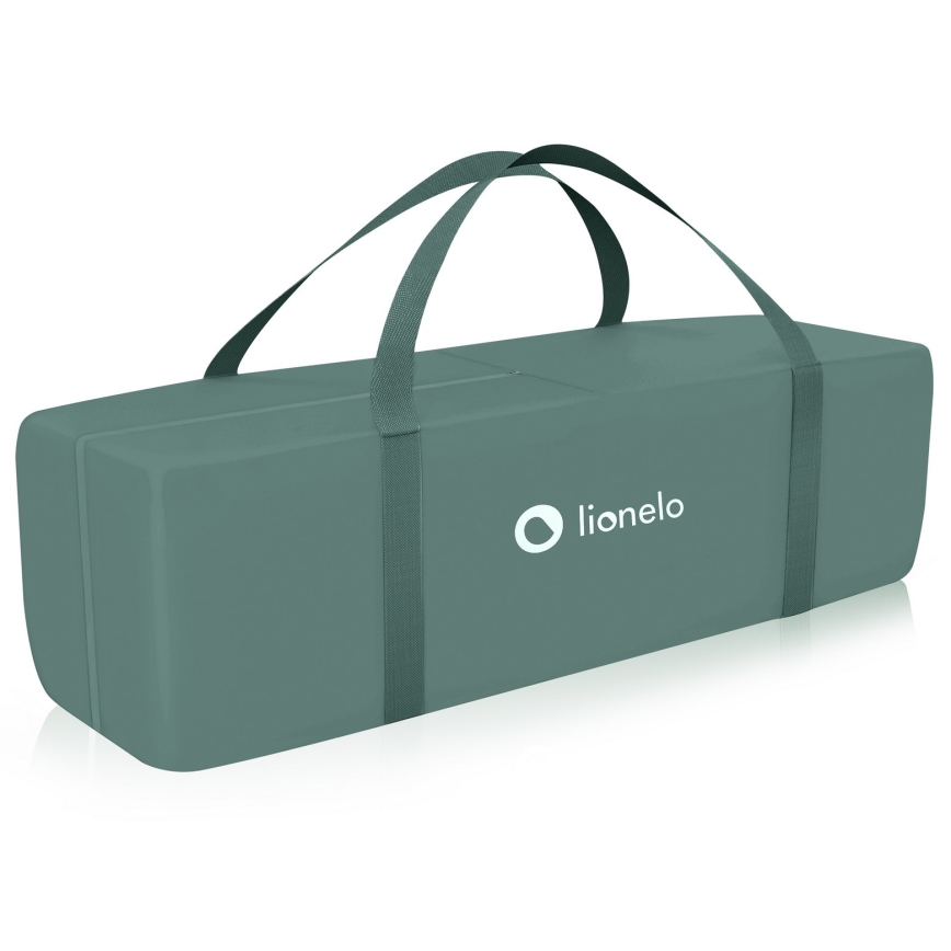 Lionelo - Cuna de viaje STEFI PLUS Verde Oliva