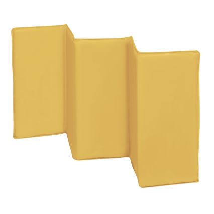 Lionelo - Cuna de viaje SVEN PLUS gris/amarilla