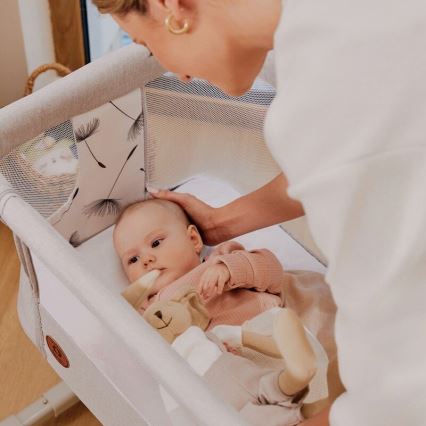 Lionelo - Cuna infantil 3 en 1 AURORA gris