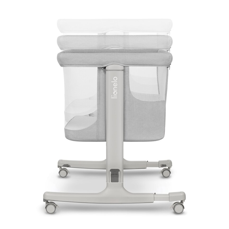 Lionelo - Cuna infantil 3 en 1 AURORA gris
