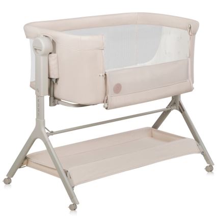 Lionelo - Cuna infantil 3 en 1 LEONIE PLUS beige