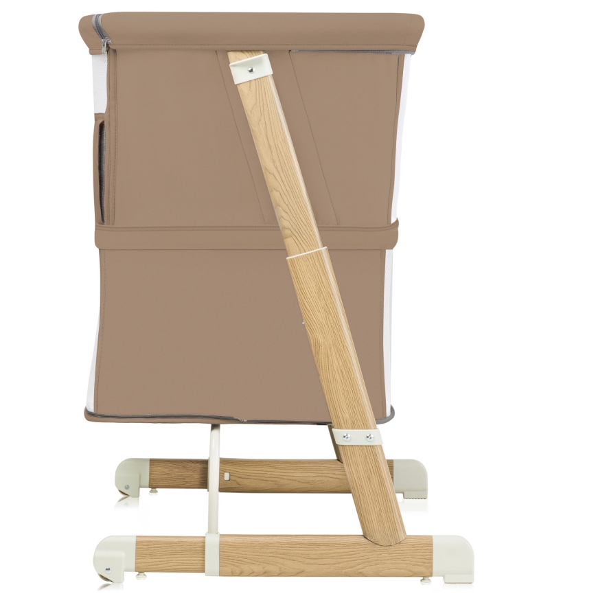 Lionelo - Cuna infantil 5 en 1 THOMI PLUS Beige Caramelo