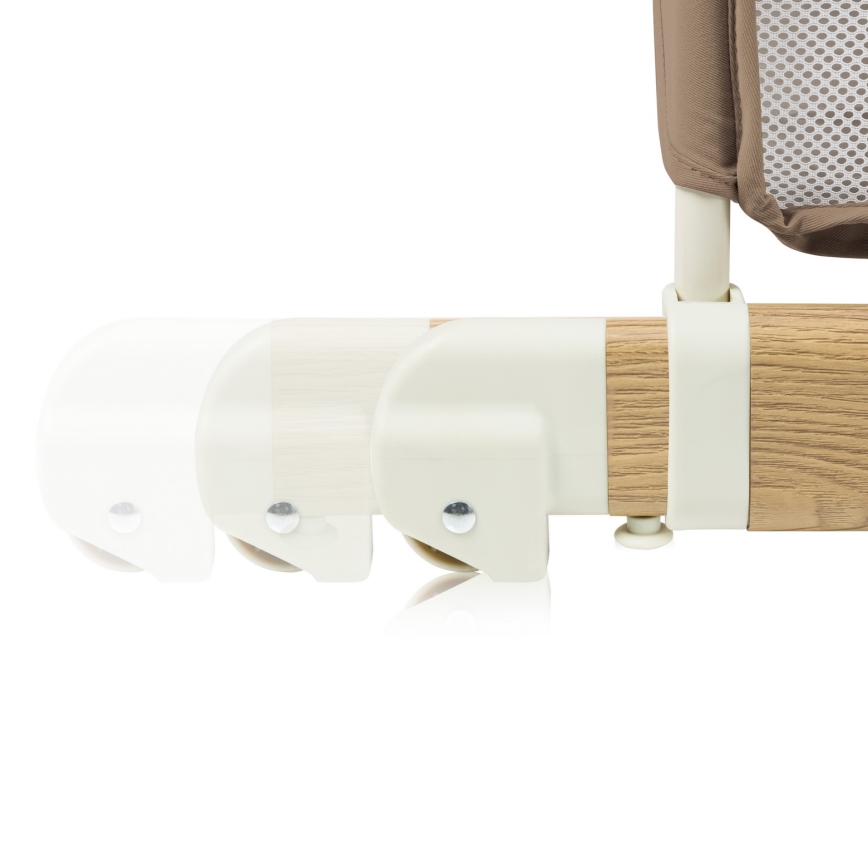 Lionelo - Cuna infantil 5 en 1 THOMI PLUS Beige Caramelo
