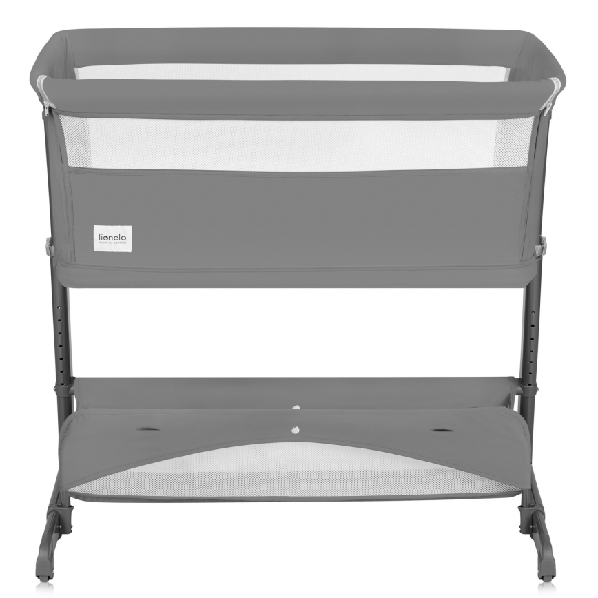 Lionelo - Cuna infantil 5 en 1 THOMI PLUS Gris Hormigón