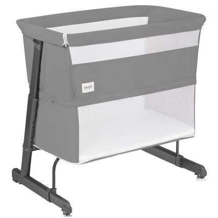 Lionelo - Cuna infantil 5 en 1 THOMI PLUS Gris Hormigón