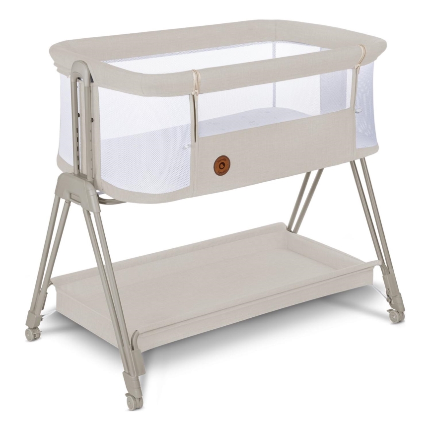 Lionelo - Cuna para bebé 2en1 LUNA beige