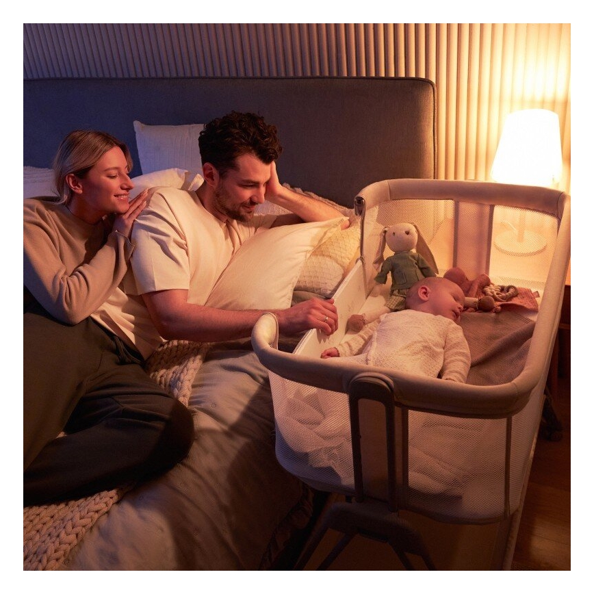 Lionelo - Cuna para bebé 2en1 LUNA beige