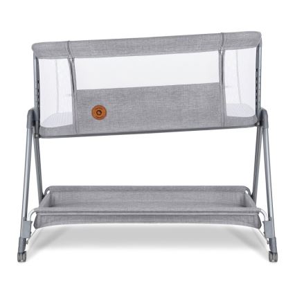 Lionelo - Cuna para bebé 2en1 LUNA gris