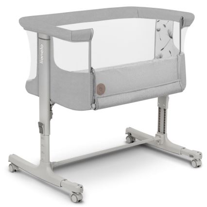 Lionelo - Cuna para bebé 3en1 AURORA gris