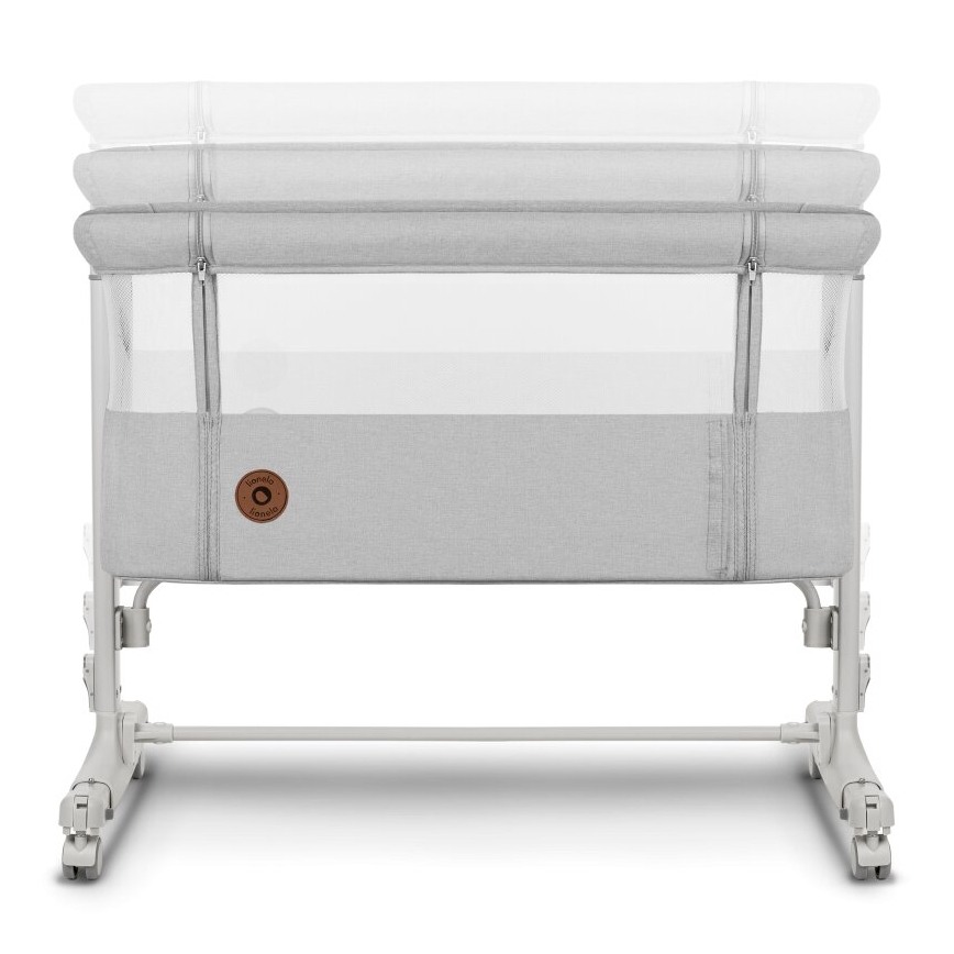 Lionelo - Cuna para bebé 3en1 AURORA gris