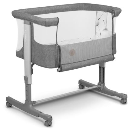Lionelo - Cuna para bebé 3en1 AURORA gris oscuro