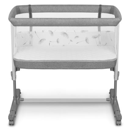 Lionelo - Cuna para bebé 3en1 AURORA gris oscuro