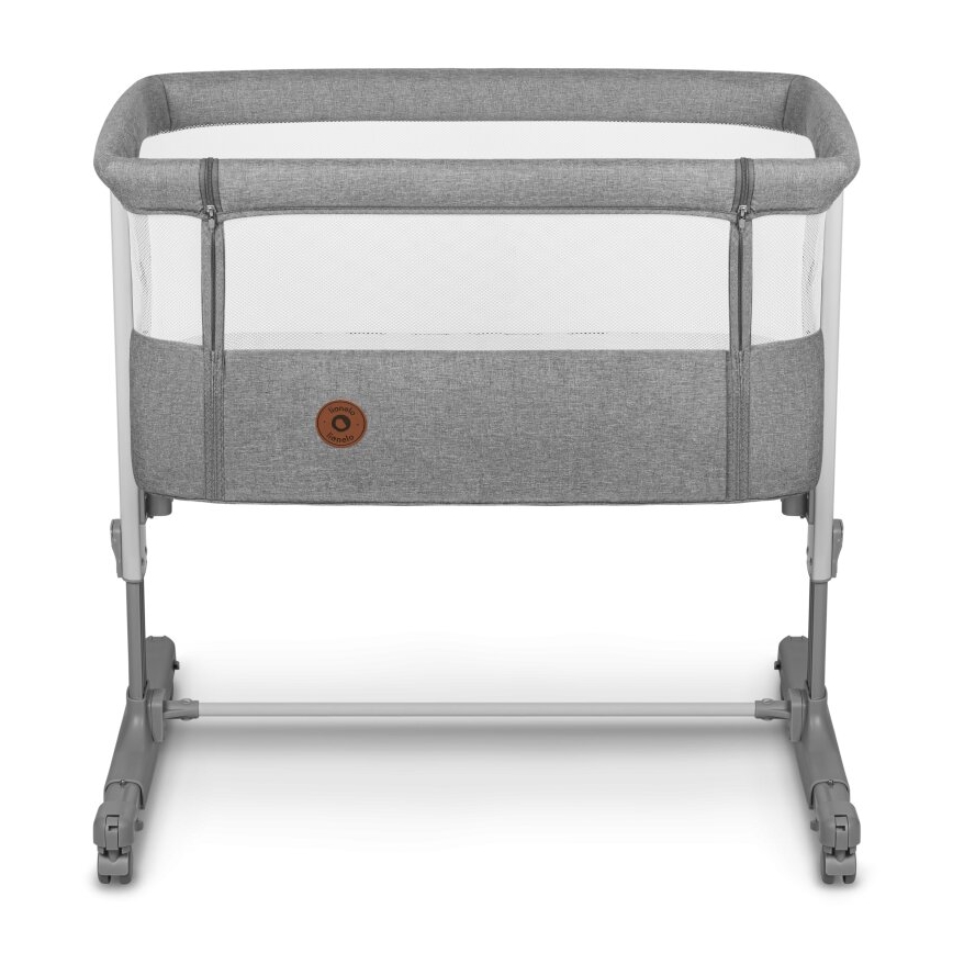 Lionelo - Cuna para bebé 3en1 AURORA gris oscuro
