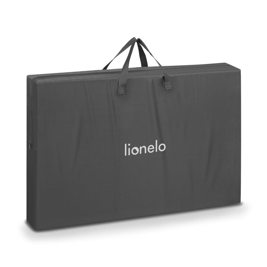 Lionelo - Cuna para bebé 3en1 AURORA gris oscuro