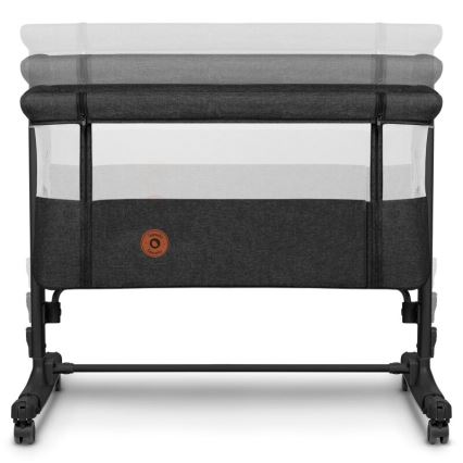 Lionelo - Cuna para bebé 3en1 AURORA negro