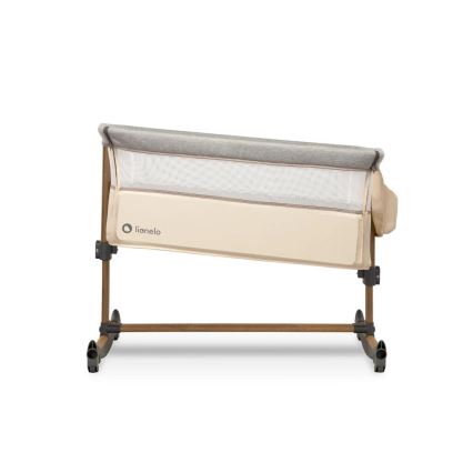 Lionelo - Cuna para bebé 3en1 LEONIE gris/beige