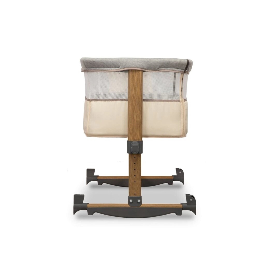 Lionelo - Cuna para bebé 3en1 LEONIE gris/beige