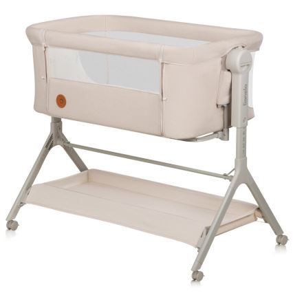 Lionelo - Cuna para bebé 3en1 LEONIE PLUS beige