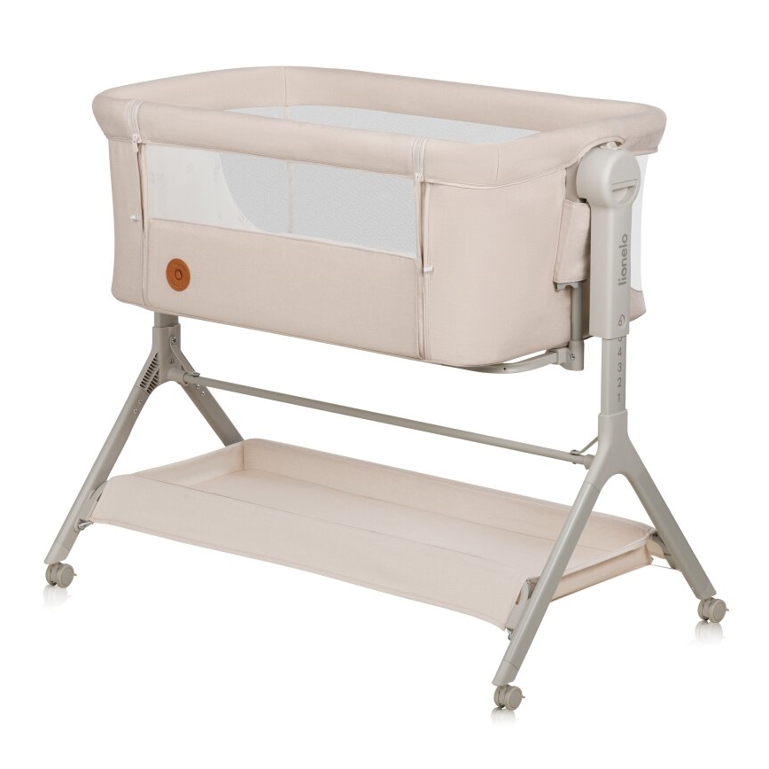 Lionelo - Cuna para bebé 3en1 LEONIE PLUS beige