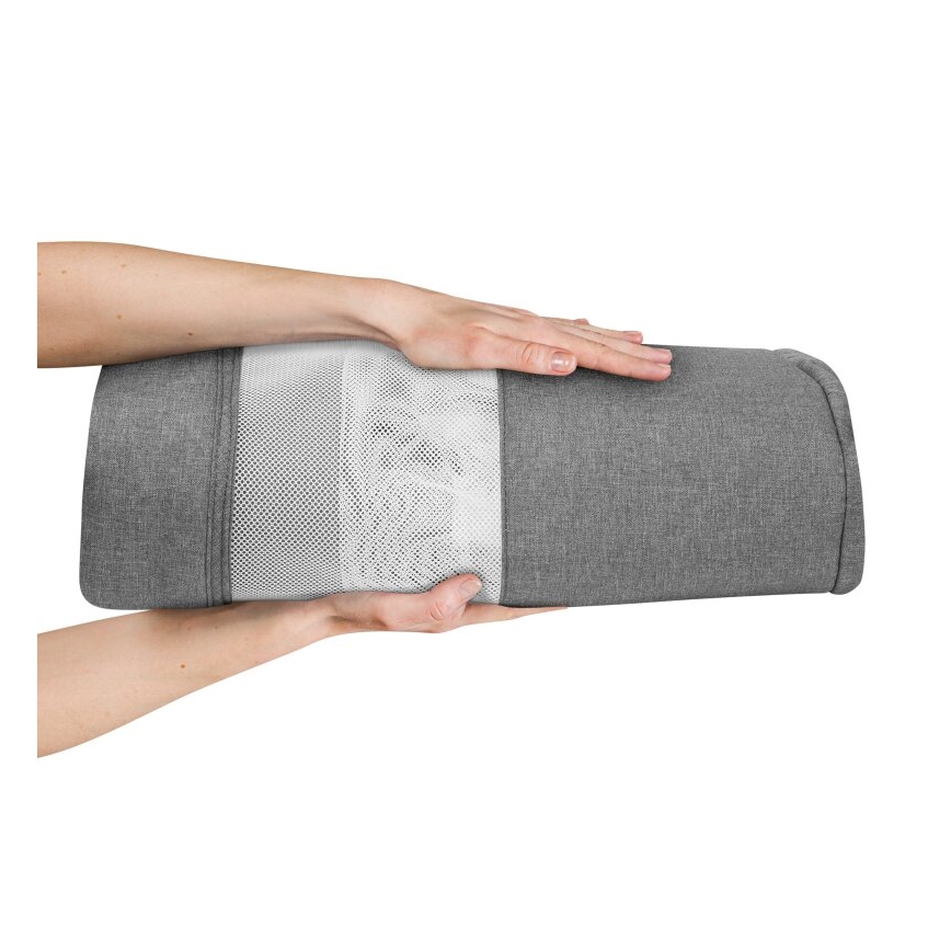 Lionelo - Cuna para bebé 3en1 LEONIE PLUS gris