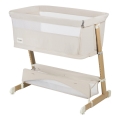 Lionelo - Cuna para bebé 5 en 1 THOMI PLUS Beige arena