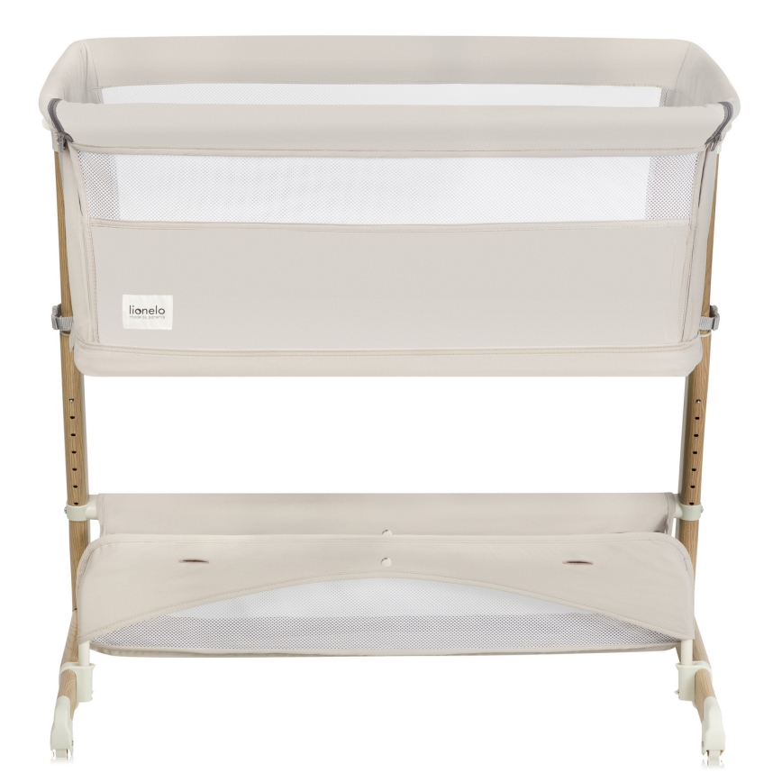 Lionelo - Cuna para bebé 5 en 1 THOMI PLUS Beige arena