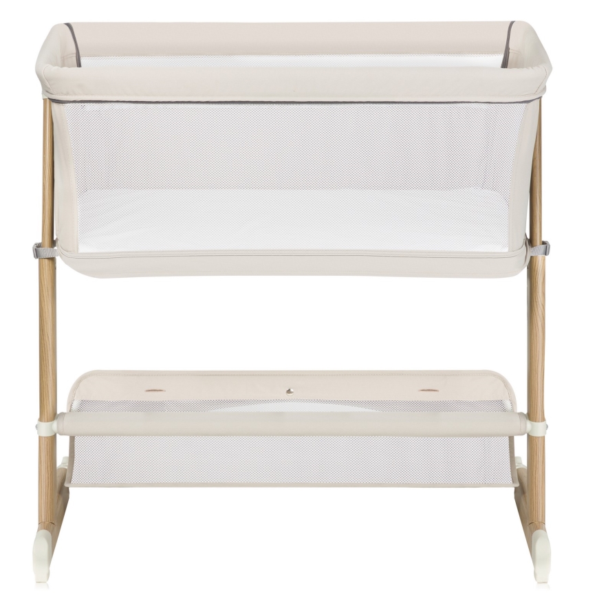 Lionelo - Cuna para bebé 5 en 1 THOMI PLUS Beige arena