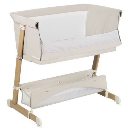 Lionelo - Cuna para bebé 5 en 1 THOMI PLUS Beige arena