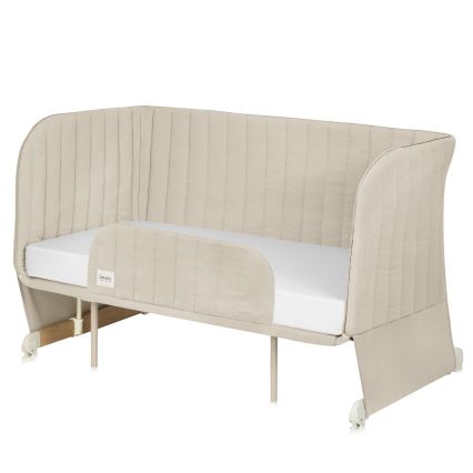 Lionelo - Cuna para bebé 5 en 1 THOMI PLUS Beige arena