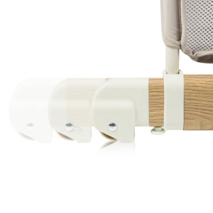 Lionelo - Cuna para bebé 5 en 1 THOMI PLUS Beige arena