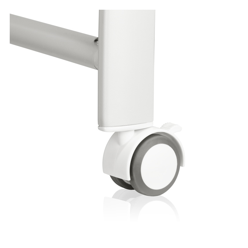 Lionelo - Cuna para bebé con balanza integrada CORAL Blanco