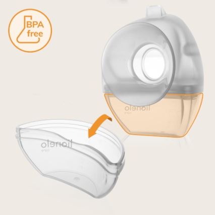 Lionelo - Extractor de leche materna 2 en 1 MILKY 60 ml