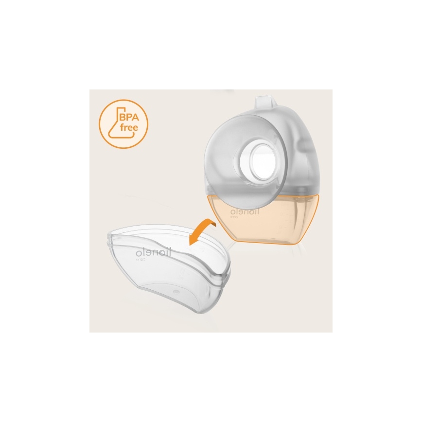 Lionelo - Extractor de leche materna 2 en 1 MILKY 60 ml
