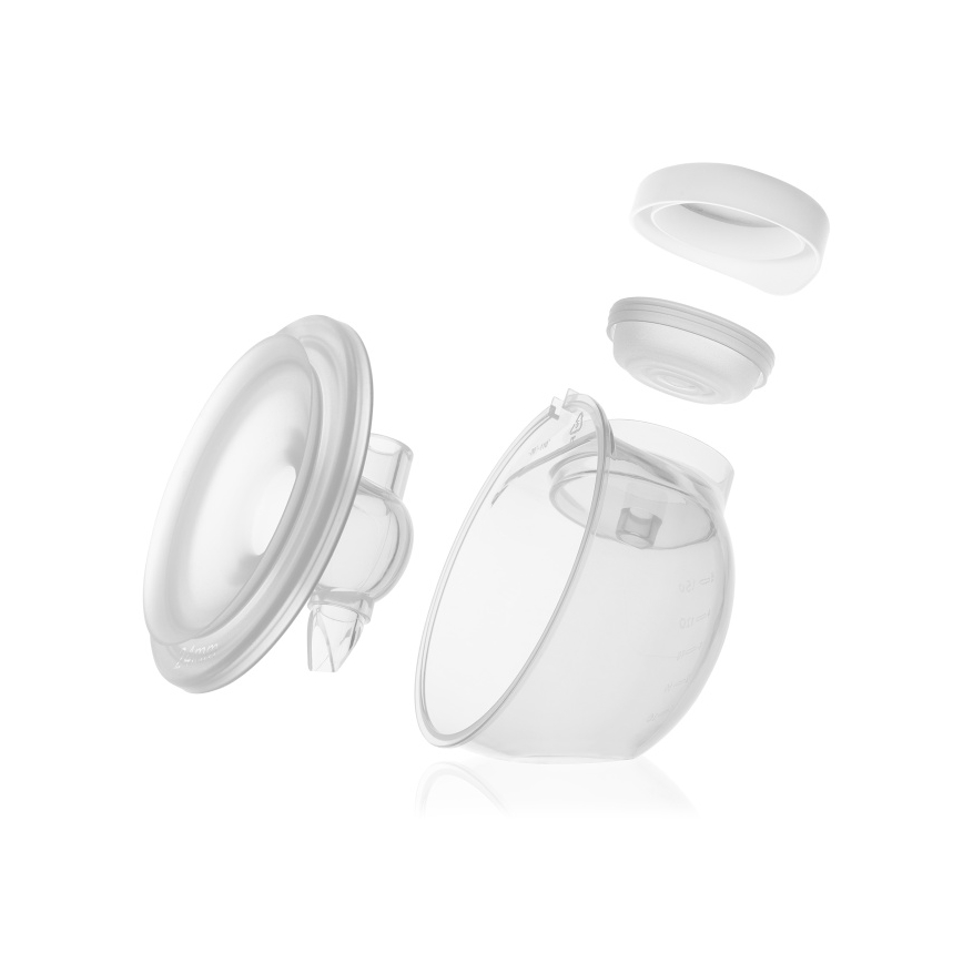 Lionelo - Sacaleches eléctrico doble recargable para leche materna TWEE FREE 5V 1500 mAh 150 ml
