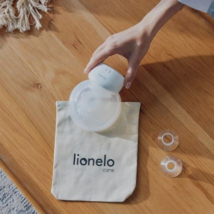 Lionelo - Extractor de leche materna eléctrico recargable FIDI FREE SIMPLE 5V 1000 mAh 180 ml