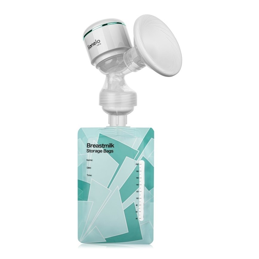 Lionelo - Extractor de leche materna eléctrico recargable FIDI PLUS 5V 1200 mAh 180 ml