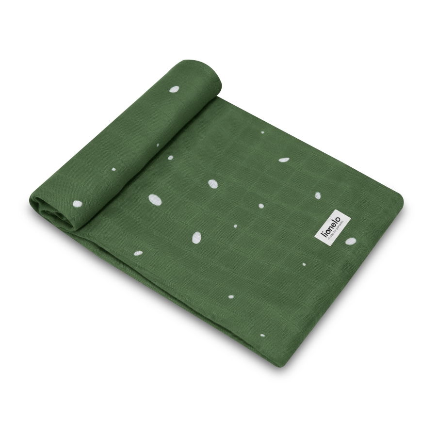 Lionelo - Juego de 3 muselinas de bambú BAMBOO SET 70x70 cm Dino