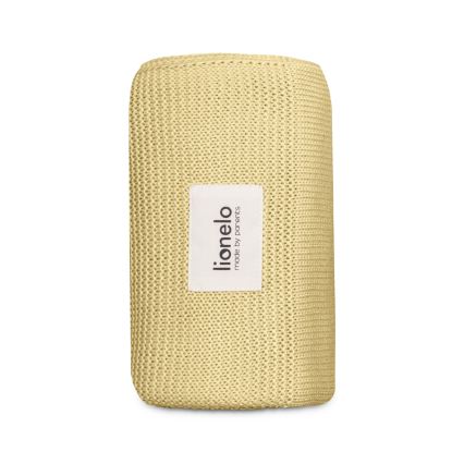 Lionelo - Manta de bambú BAMBOO BLANKET 75x100 cm Amarillo Limón