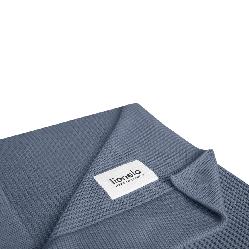 Lionelo - Manta de bambú BAMBOO BLANKET 75x100 cm Azul