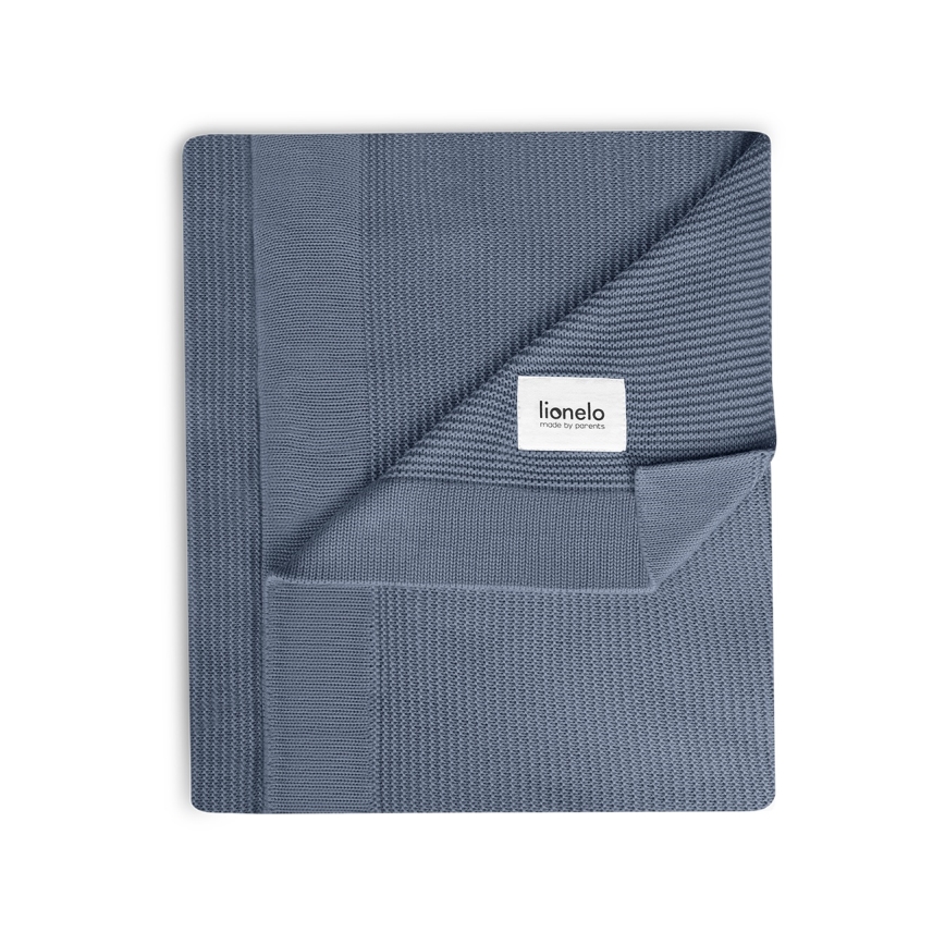 Lionelo - Manta de bambú BAMBOO BLANKET 75x100 cm Azul