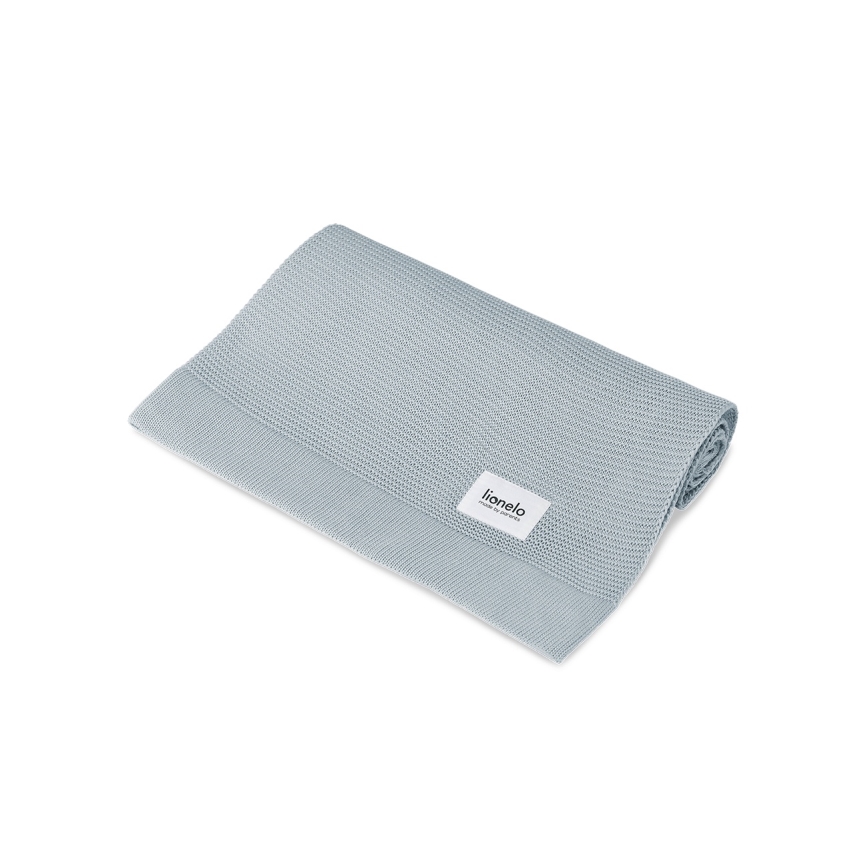 Lionelo - Manta de bambú BAMBOO BLANKET 75x100 cm Gris
