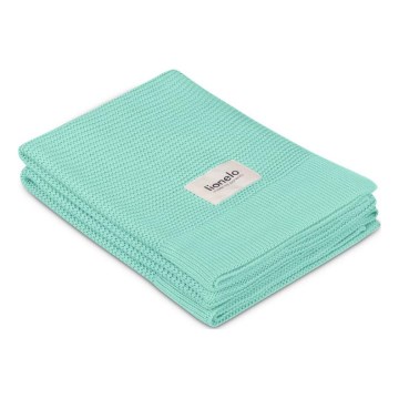 Lionelo - Manta de bambú BAMBOO BLANKET 75x100 cm Verde menta