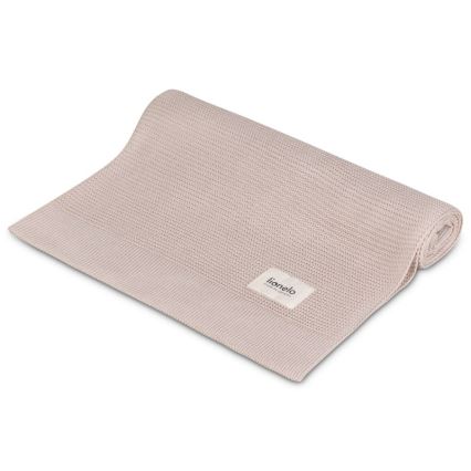 Lionelo - Manta infantil BAMBOO BLANKET 75x100 cm Beige Sand