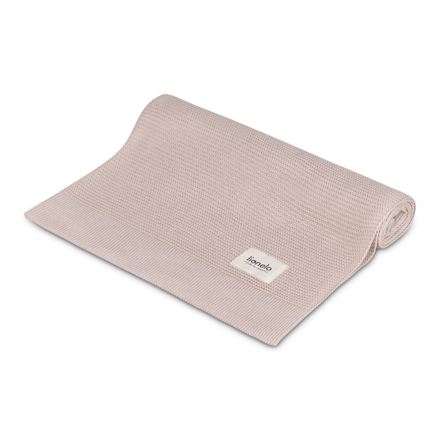 Lionelo - Manta infantil BAMBOO BLANKET 75x100 cm Beige Sand