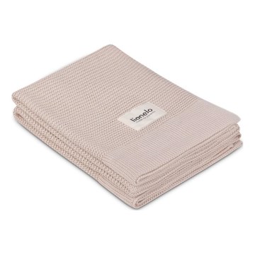 Lionelo - Manta para bebé BAMBOO BLANKET 75x100 cm Beige Sand