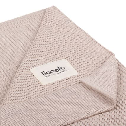 Lionelo - Manta para bebé BAMBOO BLANKET 75x100 cm Beige Sand