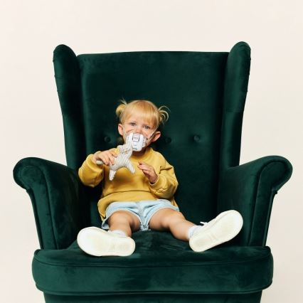 Lionelo - Mascarilla inhaladora infantil recargable NEBI AIR 5V